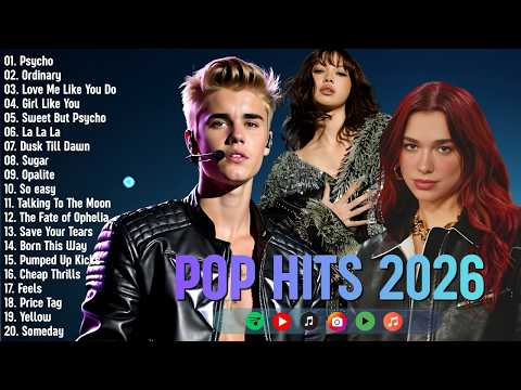Top 50 Trending Songs This Week 🌨️ Billboard Pop Hits – Taylor Swift, Justin Bieber, Dua Lipa
