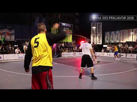 3X3 RS/PRNJAVOR:  XXX GRADSKA KAFANA -  3X3 PRNJAVOR (15 - 13) 1/2 FINALE