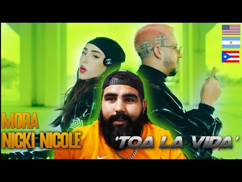 Nicki Nicole, Mora - Toa La Vida || VARE REACCIÓN 🇺🇸