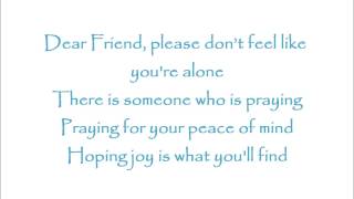 Dear Friend Stacie Orrico Karaoke / Instrumental [Official]