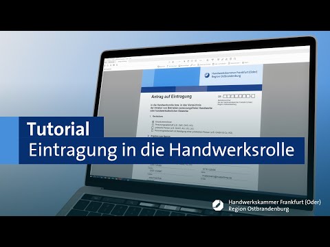 Schritt-für-Schritt Anleitung: Eintragung Ihres Unternehmens in die Handwerksrolle