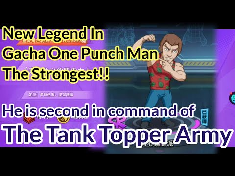 Gacha Mencari Tank Top Vegetarian OPM The Strongest