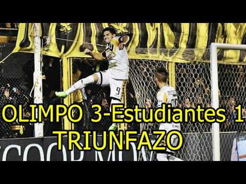 (EMOCIONANTE) GOLES OLIMPO 3 ESTUDIANTES 1 (FECHA 25 PRIMERA DIVISIÓN 2016-2017)