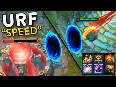 BEST URF FUN MOMENTS 2019 (Superspeed Rammus, Lucian Dodges, Unkillable Mundo...)