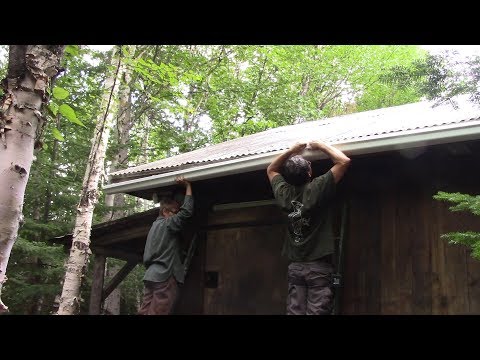 L'gosseux d'bois Ep 150 - Je remplace mes gouttières au chalet
