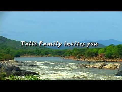 Ramesh Talli & Uma Shree wedding invitation