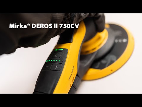 Chris talks us through the Mirka DEROS II 750CV!