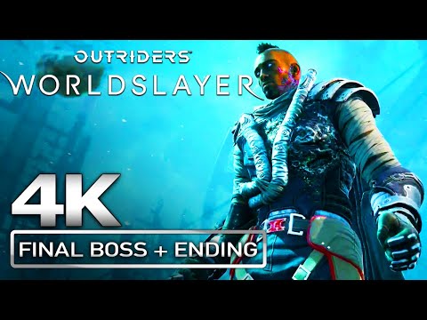 OUTRIDERS: WORLDSLAYER Final Boss + Ending 4K 60FPS Ultra HD