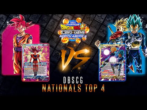 2022 DBS Nationals Top 4 - Crimson Goku (Markus Kantarci) vs. Trunksgeta (Muqsit Khan)