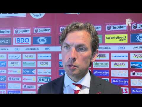 Alex Pastoor na afloop van het duel tegen Telstar