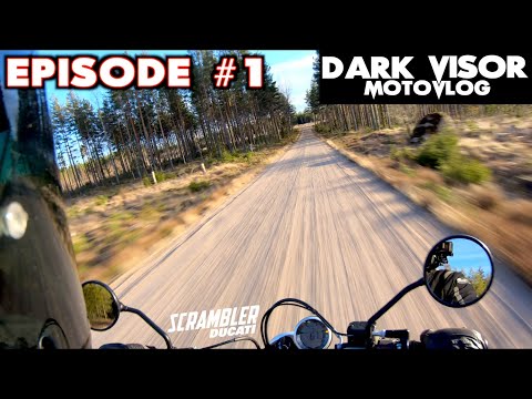 Dark Visor Motovlog Episode #1 - Ducati Scrambler 800 Forest Roads
