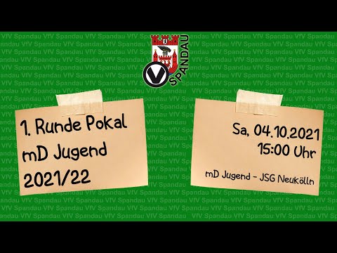 mD Jugend - JSG Neukölln | 1. Pokal Runde | Saison 21/22 | So. 04.10.2020, 15.00 Uhr