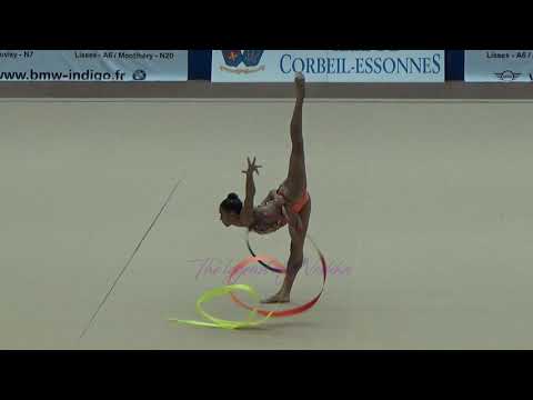 Célia JOSEPH-NOËL (FRA) ribbon - 2019 Corbeil senior AA