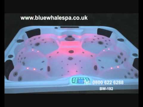 bluewhalespa-192-purewhite-jets-led.avi