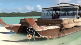 HERE WE ARE IN THE COOK ISLANDS PART 08 AITUTAKI LAGOON TITI-AI-TONGA ONE FOOT ISLAND