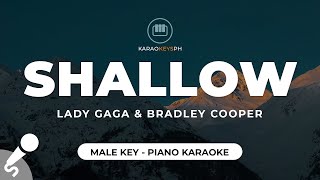 Download lagu Shallow - Lady Gaga & Bradley Cooper (Nada Pria - Piano Karaoke) mp3