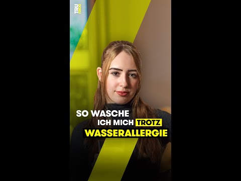 Wie Waschen mit einer Wasserallergie? 💦 #trudoku #funk #shorts