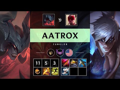 Aatrox Jungle vs Lee Sin - NA Master Patch 25.20