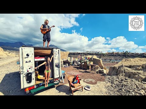 Paketauto zum Wohnmobil umgebaut - Vanlife auf Teneriffa