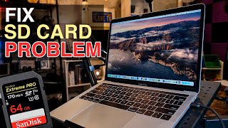 SD Card Not Recognized in Mac