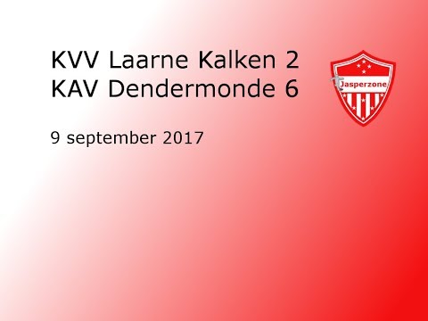 20170909 KVV Laarne Kalken - KAV Dendermonde