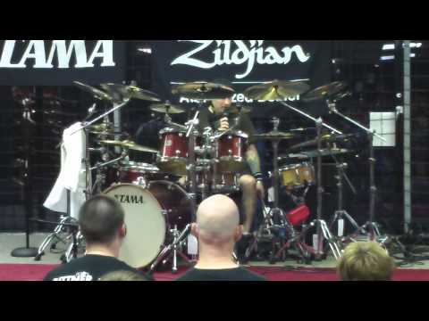 JASON BITTNER DRUM CLINIC "Multi-Pedal Ideas" Zlidjian Clinic tour 2011 5/13/11 Midwest Percussion