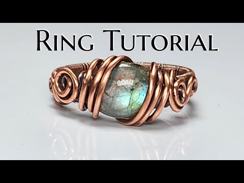 Woven Ring: Wire Wrapping Tutorial: DIY Jewelry