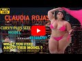 CLAUDIA ROJAS American Brand Ambassador Curvy Model Plus Size Model Biography Age Facts