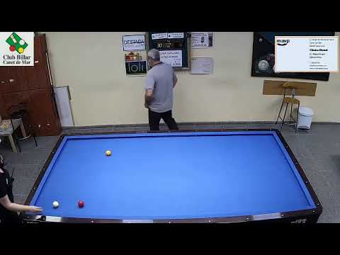 LLIGA CATALANA DE 3 BANDES 3ª DIVISIO GRUP "A" C.B.CANET vs C.B.MANRESA