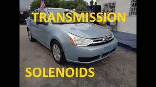 HOW TO REPLACE: 2008-2011 Ford Focus Automatic Transmission Solenoids (US model)