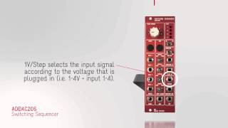 Video thumbnail for ADDAC206 Switching Sequencer  - Part 1 by ADDAC System