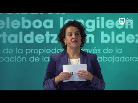 Ainhoa Aizpuru: Langileen partaidetza enpresetan / Participación de los trabajadores en las empresas