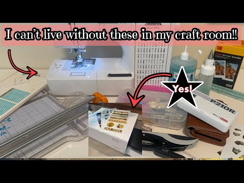 Top 10 craft room tool must haves | Amazon prime day ideas |