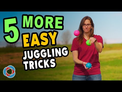 5 MORE Easy JUGGLING TRICKS - Beginner Tutorial