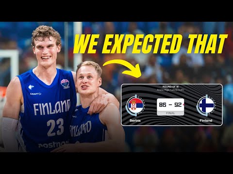 Sasu Salin after Finland beat Serbia: "We expected that, but nobody else did" #Eurobasket