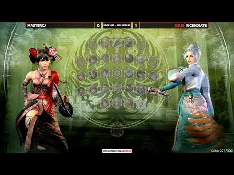 Soulcalibur VI @ NLBC Online #16 - MasterCJ vs Incendiate [4K/60fps]