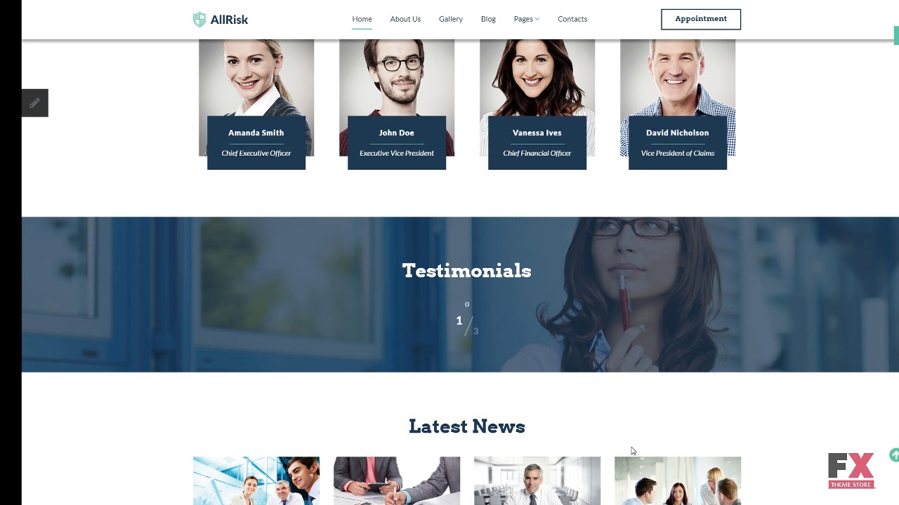 Insurance Responsive Joomla Template TMT | Free Template  Mansur Coop