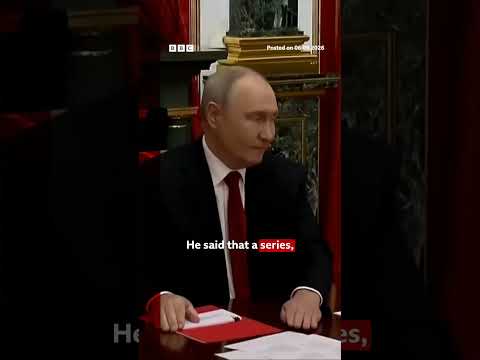 'Vladimir Putin believes any peace should be on Russia's terms'. #US #Russia #BBCNews