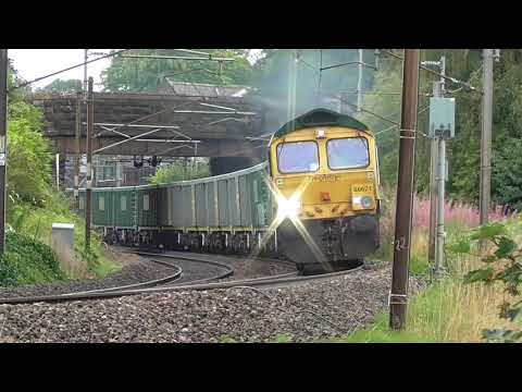 66621 6H51 Hardendale Quarry - Tunstead Sidings, 14th August 2019