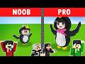 NOOB VS PRO: Gugugaga Build Battle in Minecraft (Tagalog)