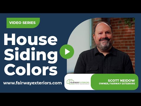 Most Popular House Siding Colors in Kansas City | Fairway Exteriors