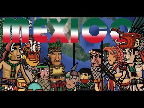 History of ancient Mexico, Mesoamerica Toltec, Maya, Aztec, Olmec, Zapotec history