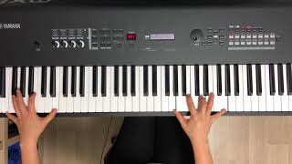 김동률 (Kim Dong Ryul) Feat.이소라 사랑한다 말해도 Although We say I love You . Piano cover with Yamaha mx88