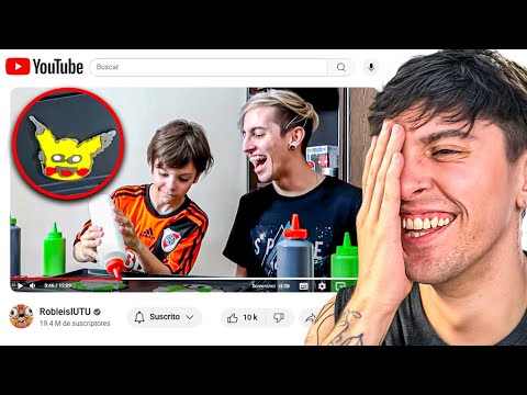 Robleis reacciona a sus videos antiguos con Thiago