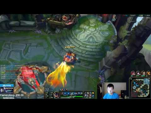 S6 Challenger Ranked Gameplay   Hai as Rumble vs Yasuo Top