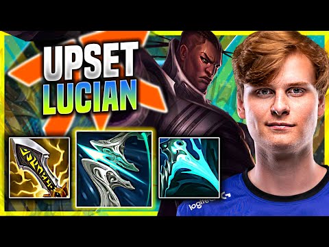 WHEN UPSET PICKS LUCIAN! - FNC Upset Plays Lucian ADC vs Ezreal! | Challenger TV