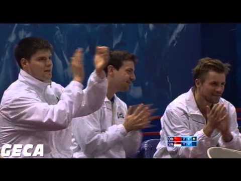 Feng Tianwei Amazing Point[China vs World Team Challenge 2012]