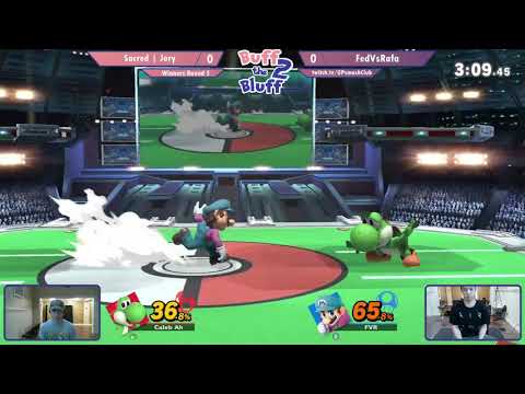 Buff the Bluff 2! - Pools Winners - Jory(Yoshi) vs FedvsRafa(Mario, Cpt. Falcon)