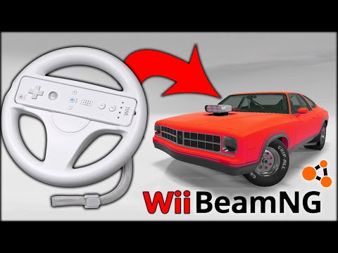 I Played BeamNG With A Wii Wheel And It Was Terrible - BeamNG Multiplayer