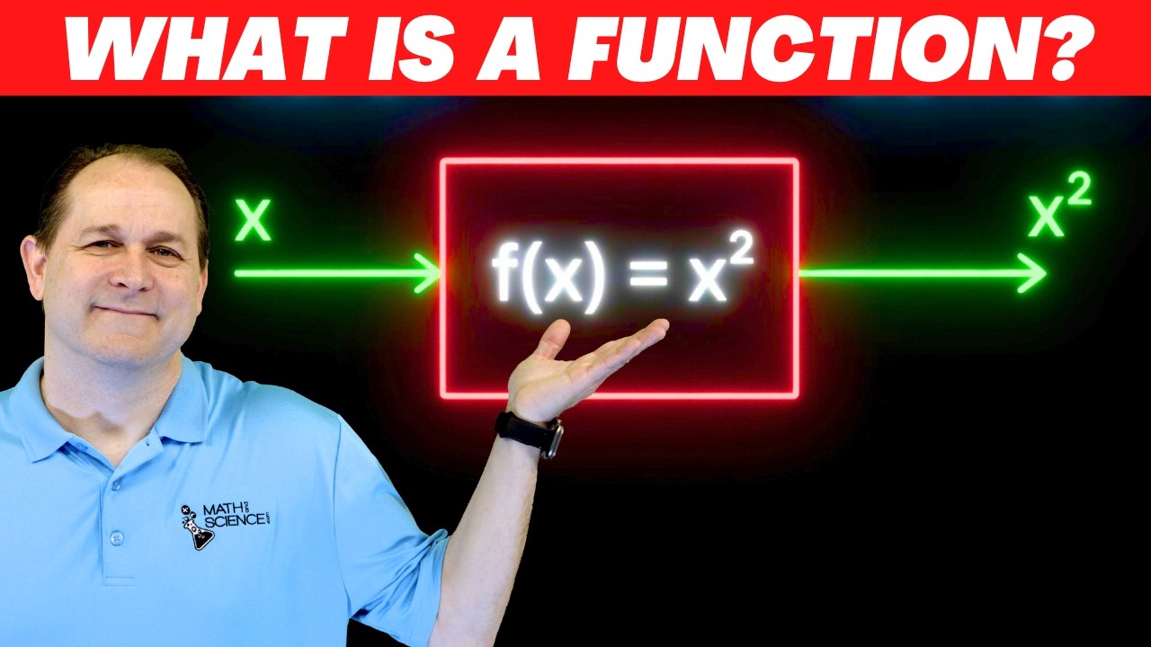 06 - What is a Function in Math? (Learn Function Definition, Domain & Range in Algebra)